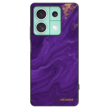 Picasee husă neagră din silicon pentru Xiaomi Redmi Note 13 5G - Purple