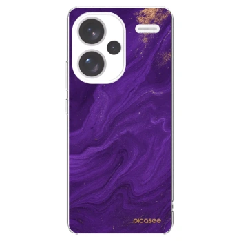 Picasee husă transparentă din silicon pentru Xiaomi Redmi Note 13 Pro+ 5G - Purple