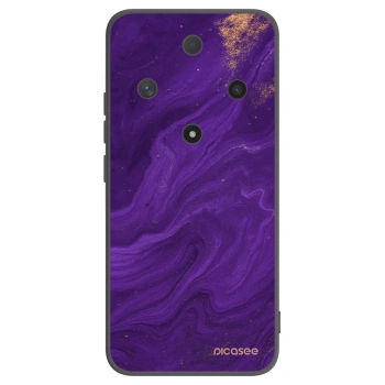 Picasee husă neagră din silicon pentru Honor Magic6 Lite 5G - Purple