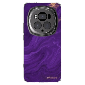 Picasee husă transparentă din silicon pentru Honor Magic6 Pro - Purple