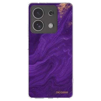 Picasee husă transparentă din silicon pentru Xiaomi Redmi Note 13 4G - Purple