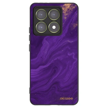 Picasee husă neagră din silicon pentru Xiaomi 14T - Purple