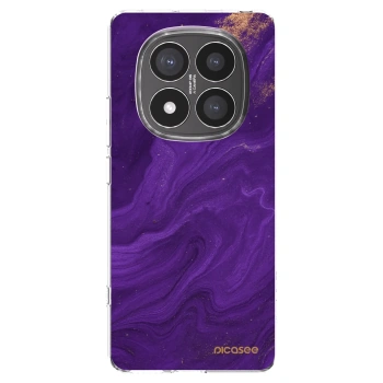 Picasee husă transparentă din silicon pentru Xiaomi Redmi Note 14 Pro+ 5G - Purple