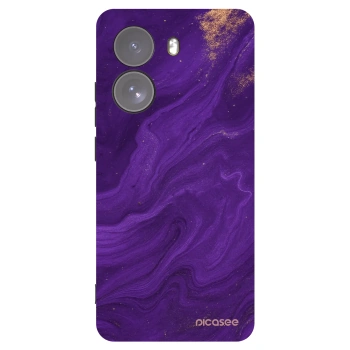 Picasee husă neagră din silicon pentru Xiaomi Poco X7 - Purple