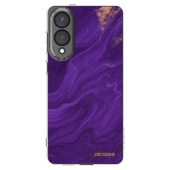 Picasee husă transparentă din silicon pentru Samsung Galaxy S25 Edge 5G - Purple