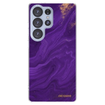 Picasee husă transparentă din silicon pentru Samsung Galaxy S25 Ultra 5G - Purple