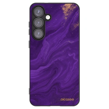 Picasee husă neagră din silicon pentru Samsung Galaxy S25+ 5G - Purple