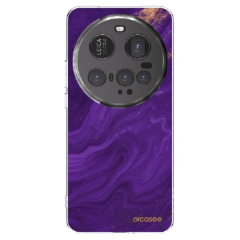 Picasee husă transparentă din silicon pentru Xiaomi 15 Ultra - Purple