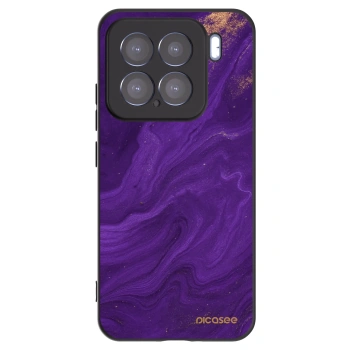 Picasee husă neagră din silicon pentru Xiaomi 15 - Purple