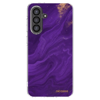 Picasee husă transparentă din silicon pentru Samsung Galaxy A36 5G - Purple