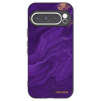 Picasee husă neagră din silicon pentru Google Pixel 9 Pro - Purple