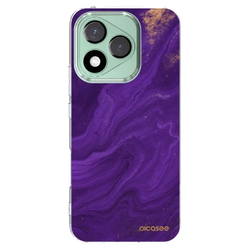 Picasee husă transparentă din silicon pentru Honor 400 Lite 5G - Purple
