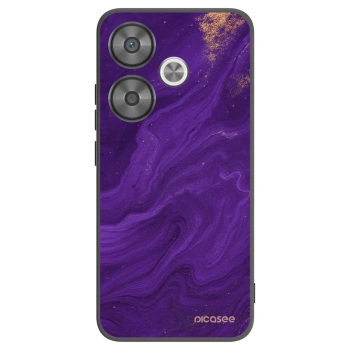Picasee husă neagră din silicon pentru Xiaomi Poco F6 - Purple