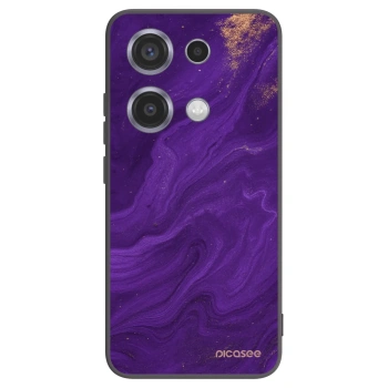 Picasee husă neagră din silicon pentru Xiaomi Redmi Note 14S - Purple