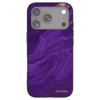 Picasee husă neagră din silicon pentru Apple iPhone 17 Pro - Purple