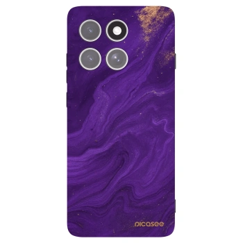 Picasee husă neagră din silicon pentru Motorola Edge 60 Pro - Purple