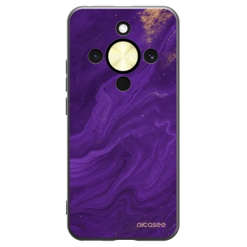 Picasee husă neagră din silicon pentru Honor Magic8 Lite 5G - Purple