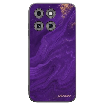 Picasee husă neagră din silicon pentru Motorola Moto G77 - Purple