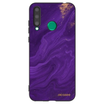 Picasee husă neagră din silicon pentru Honor 20 Lite - Purple
