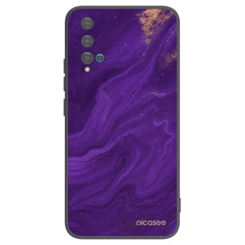 Picasee husă neagră din silicon pentru Huawei Nova 5T - Purple