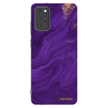 Picasee husă transparentă din silicon pentru Samsung Galaxy S20+ G985F - Purple