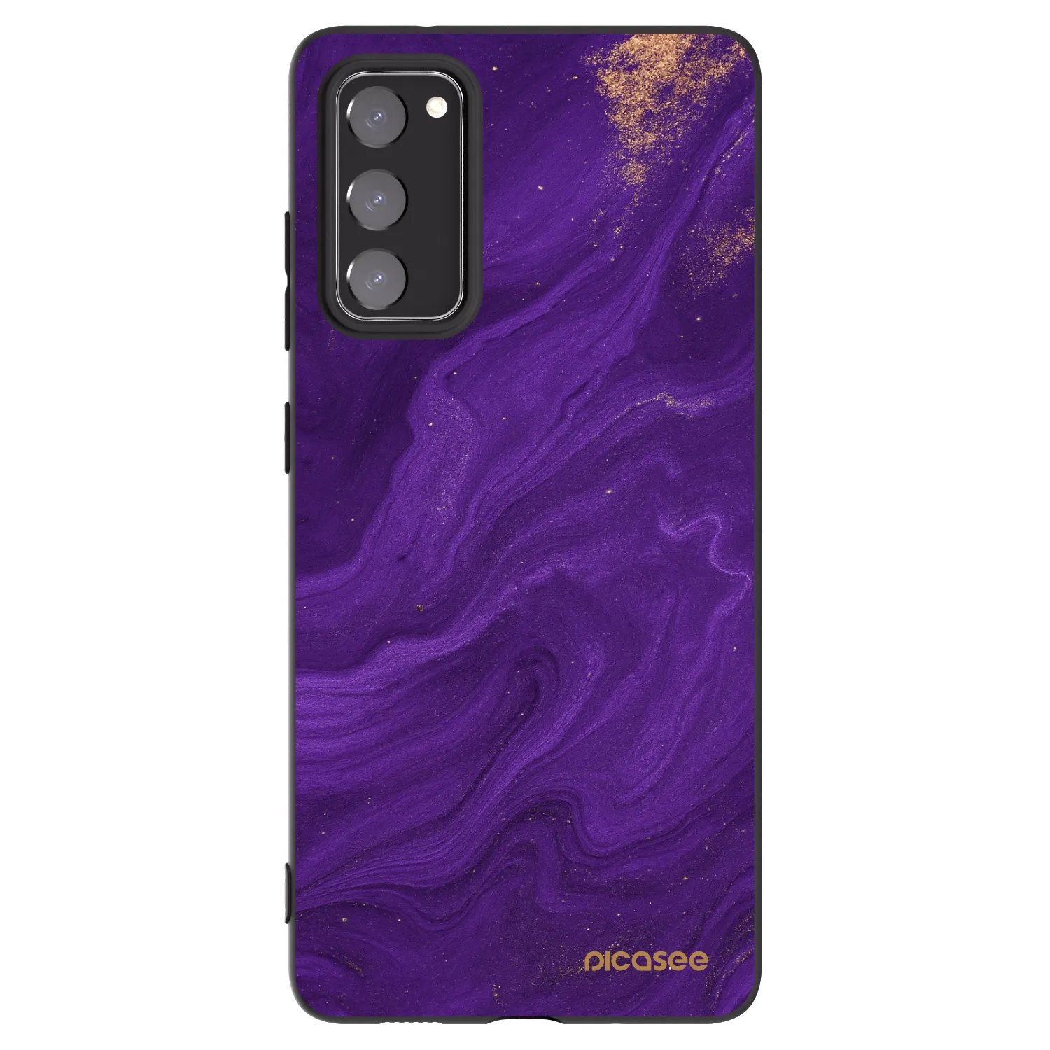 Picasee husă neagră din silicon pentru Samsung Galaxy S20 FE - Purple