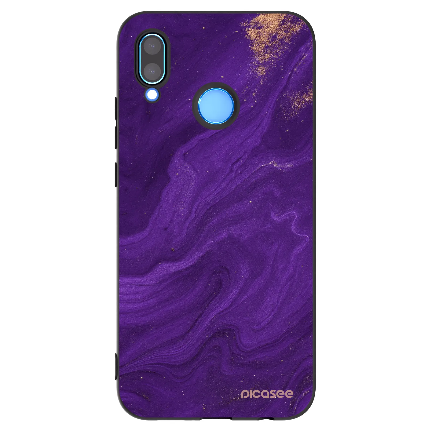 Picasee husă neagră din silicon pentru Huawei P20 Lite - Purple
