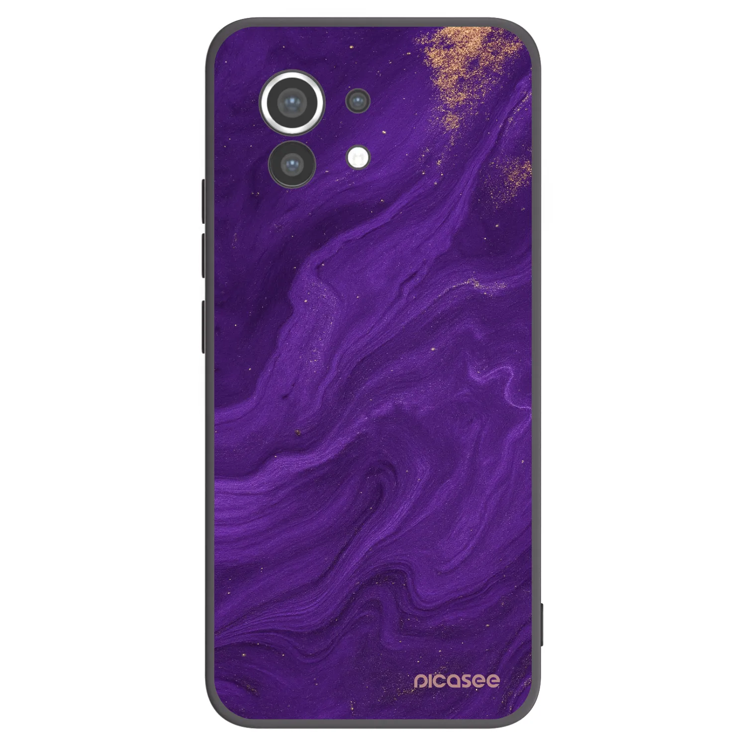 Picasee husă neagră din silicon pentru Xiaomi Mi 11 - Purple