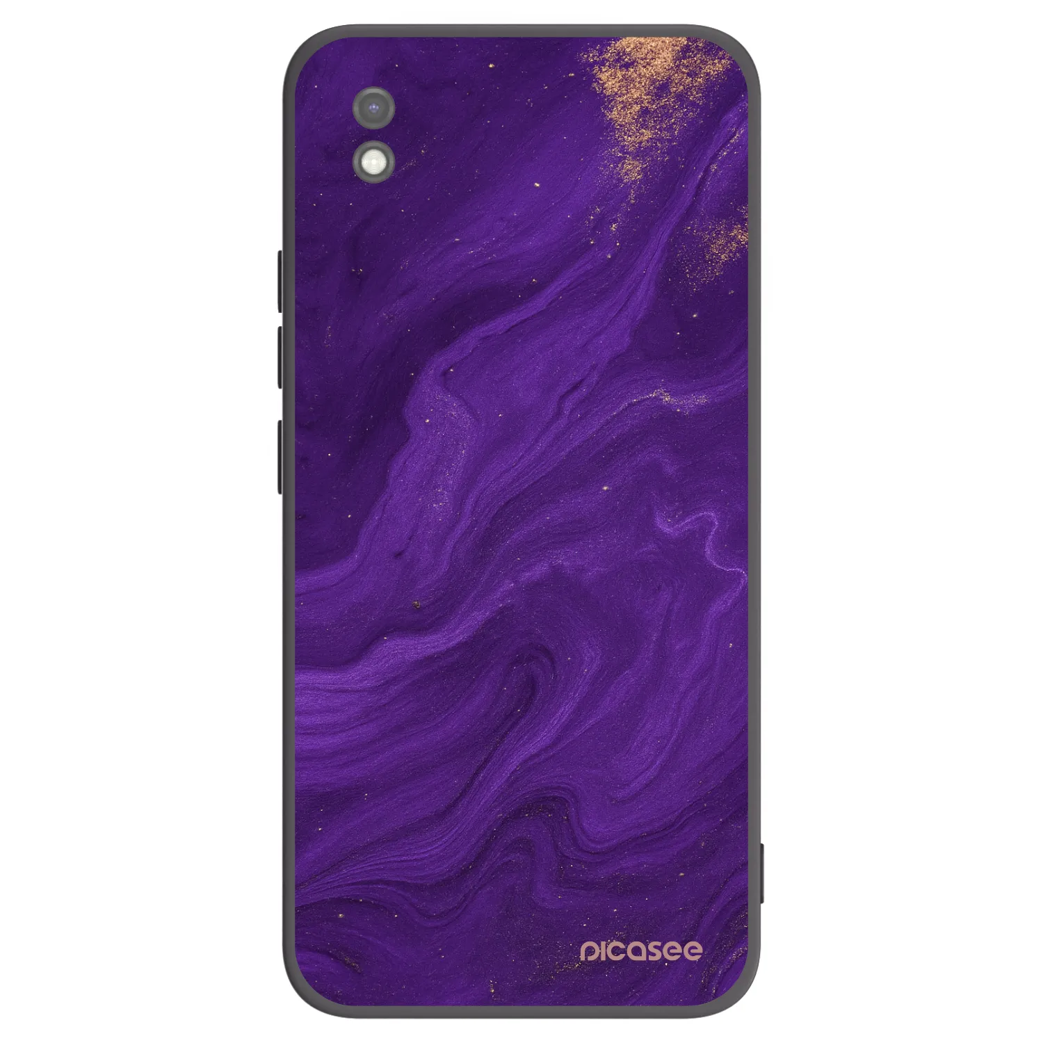 Picasee husă neagră din silicon pentru Xiaomi Redmi 9AT - Purple