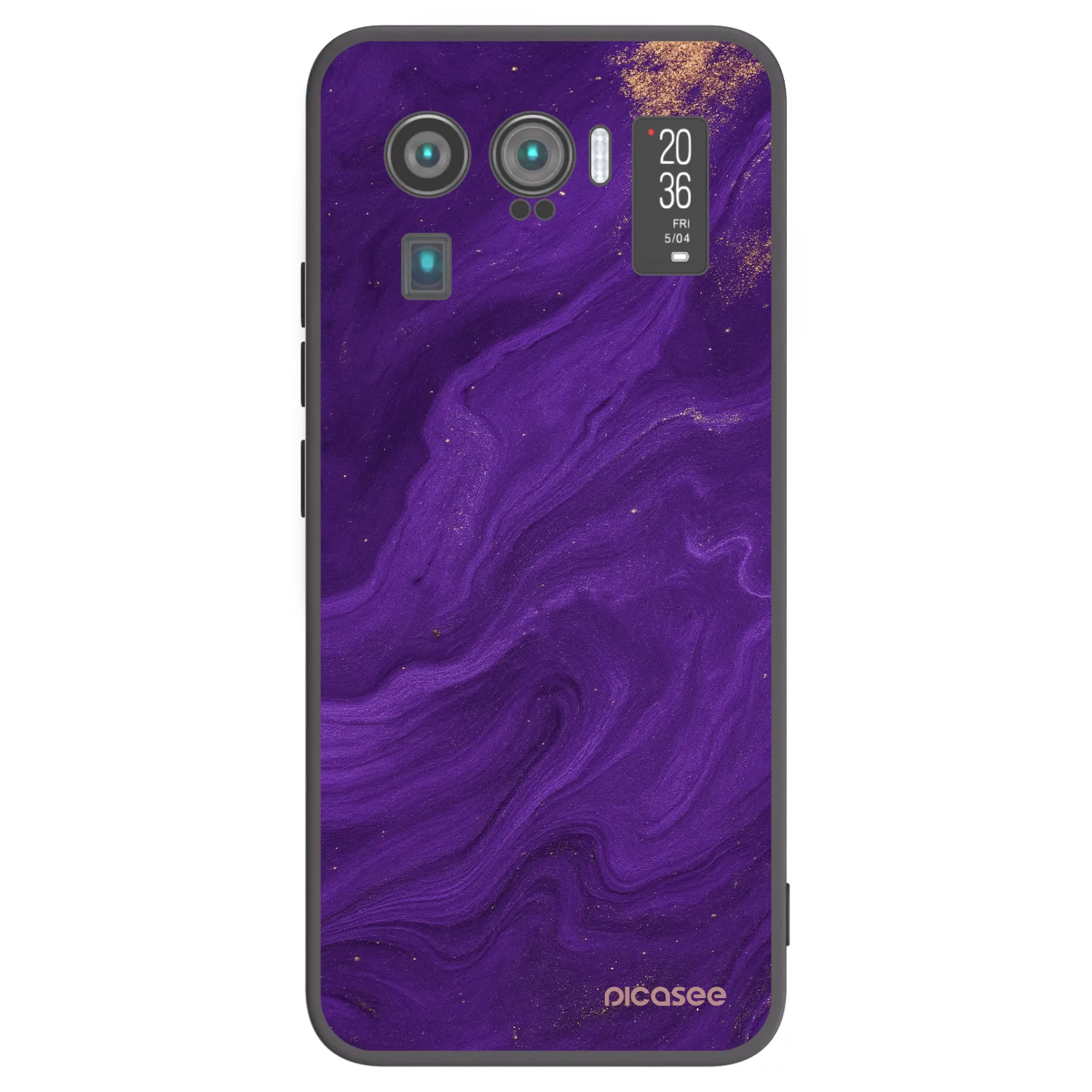 Picasee husă neagră din silicon pentru Xiaomi Mi 11 Ultra - Purple