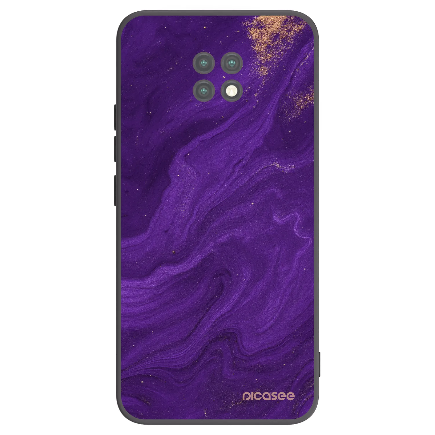 Picasee husă neagră din silicon pentru Xiaomi Redmi Note 9T - Purple