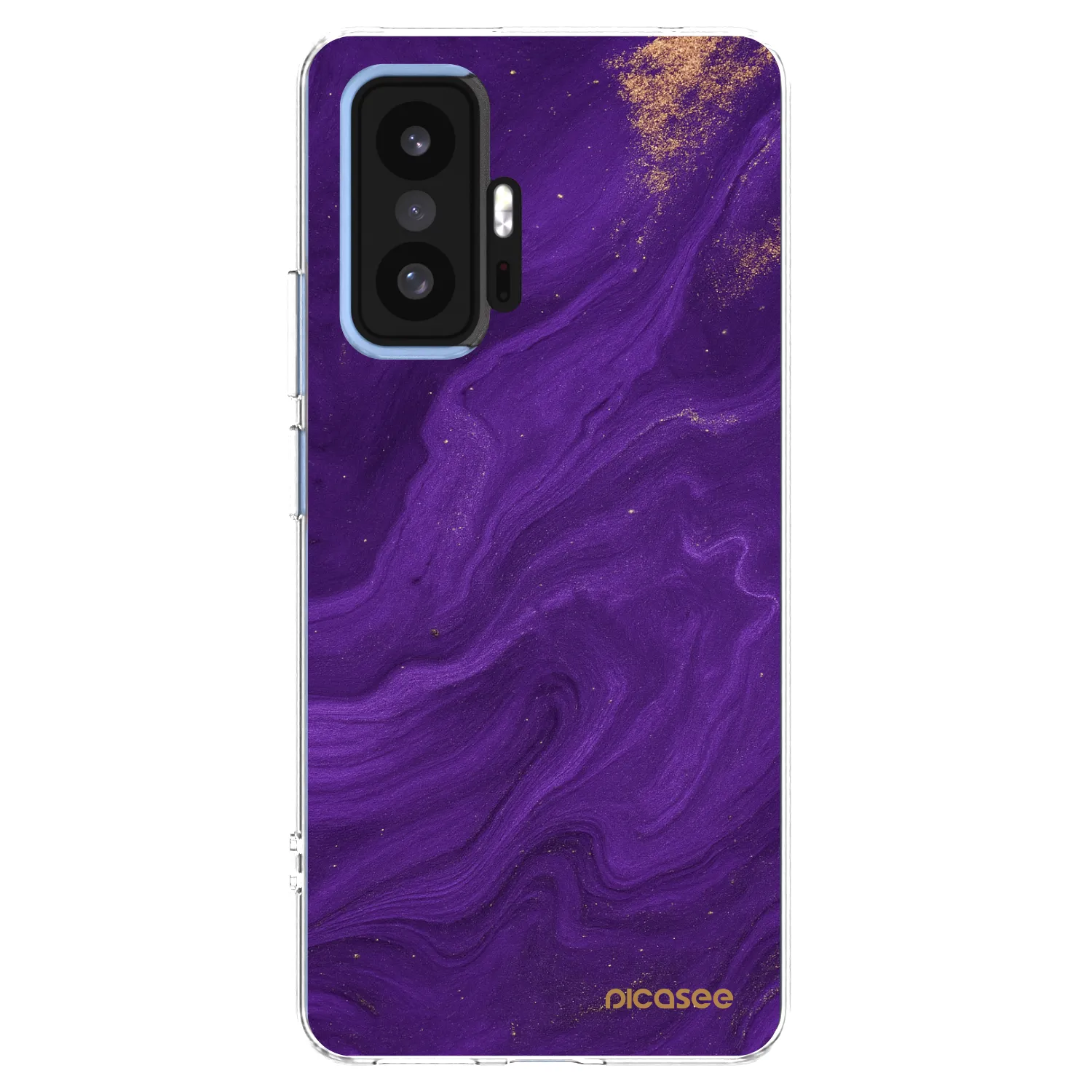 Picasee husă transparentă din silicon pentru Xiaomi 11T Pro - Purple