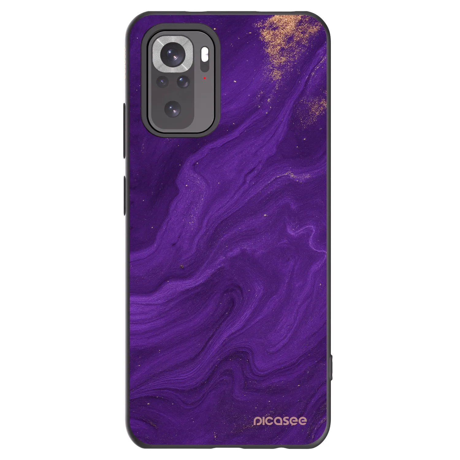 Picasee husă neagră din silicon pentru Xiaomi Redmi Note 11S 4G - Purple