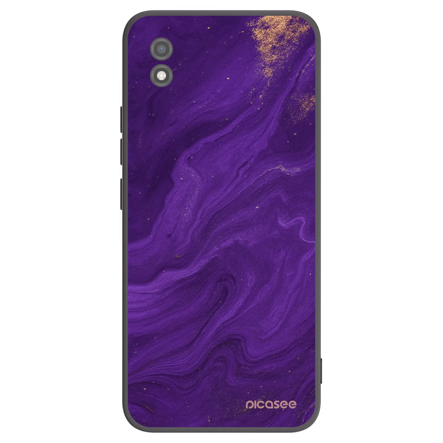 Picasee husă neagră din silicon pentru Realme C11 (2021) - Purple