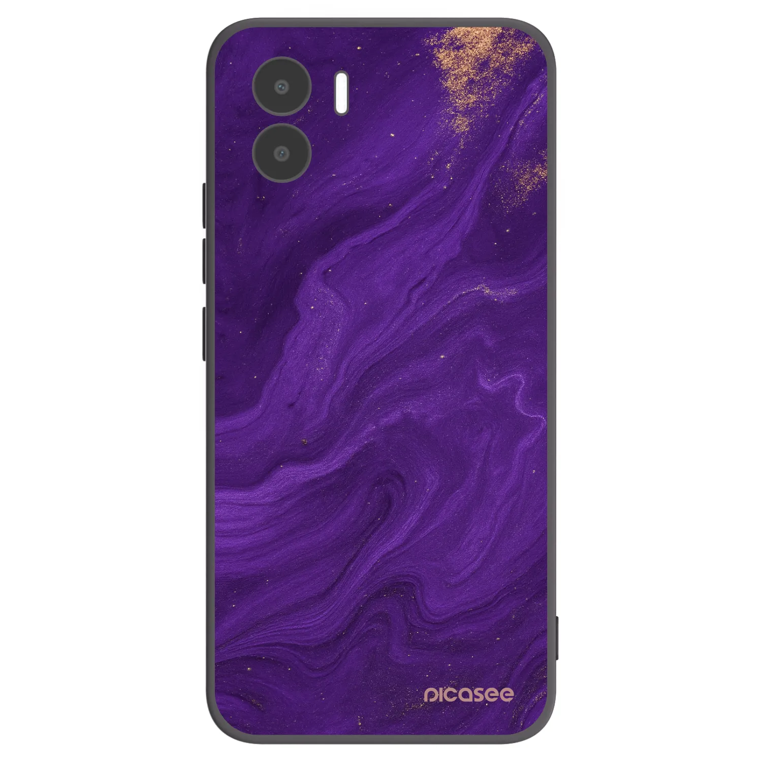 Picasee husă neagră din silicon pentru Xiaomi Redmi A1 - Purple