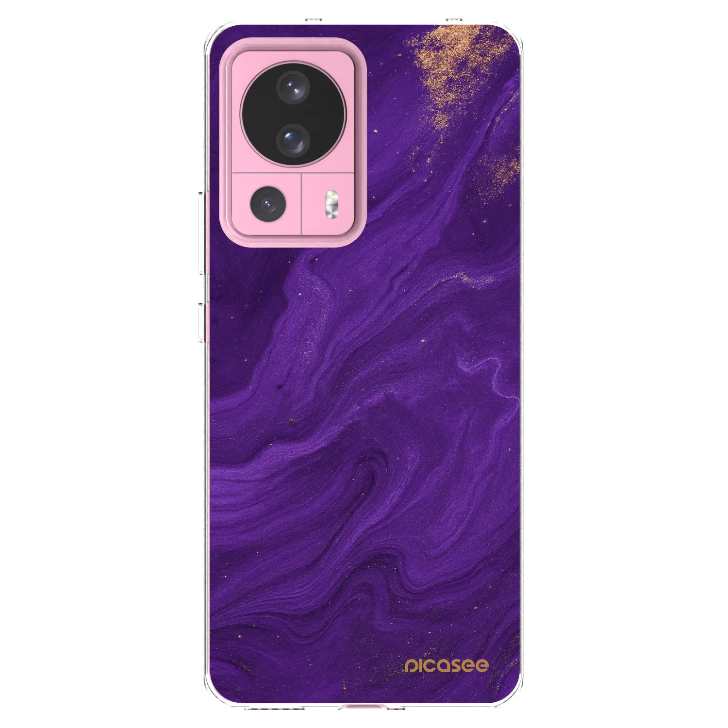 Picasee husă transparentă din silicon pentru Xiaomi 13 Lite - Purple