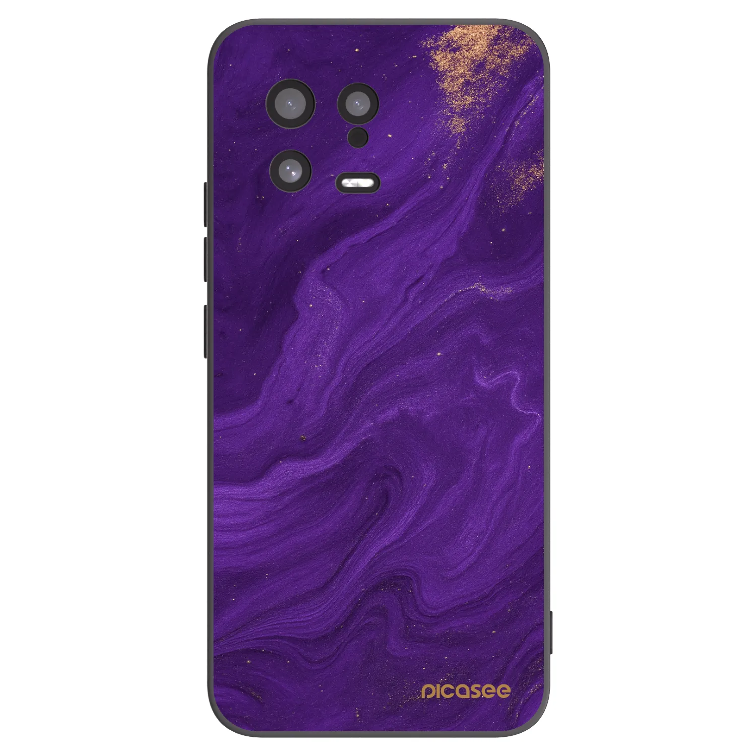 Picasee husă neagră din silicon pentru Xiaomi 13 - Purple