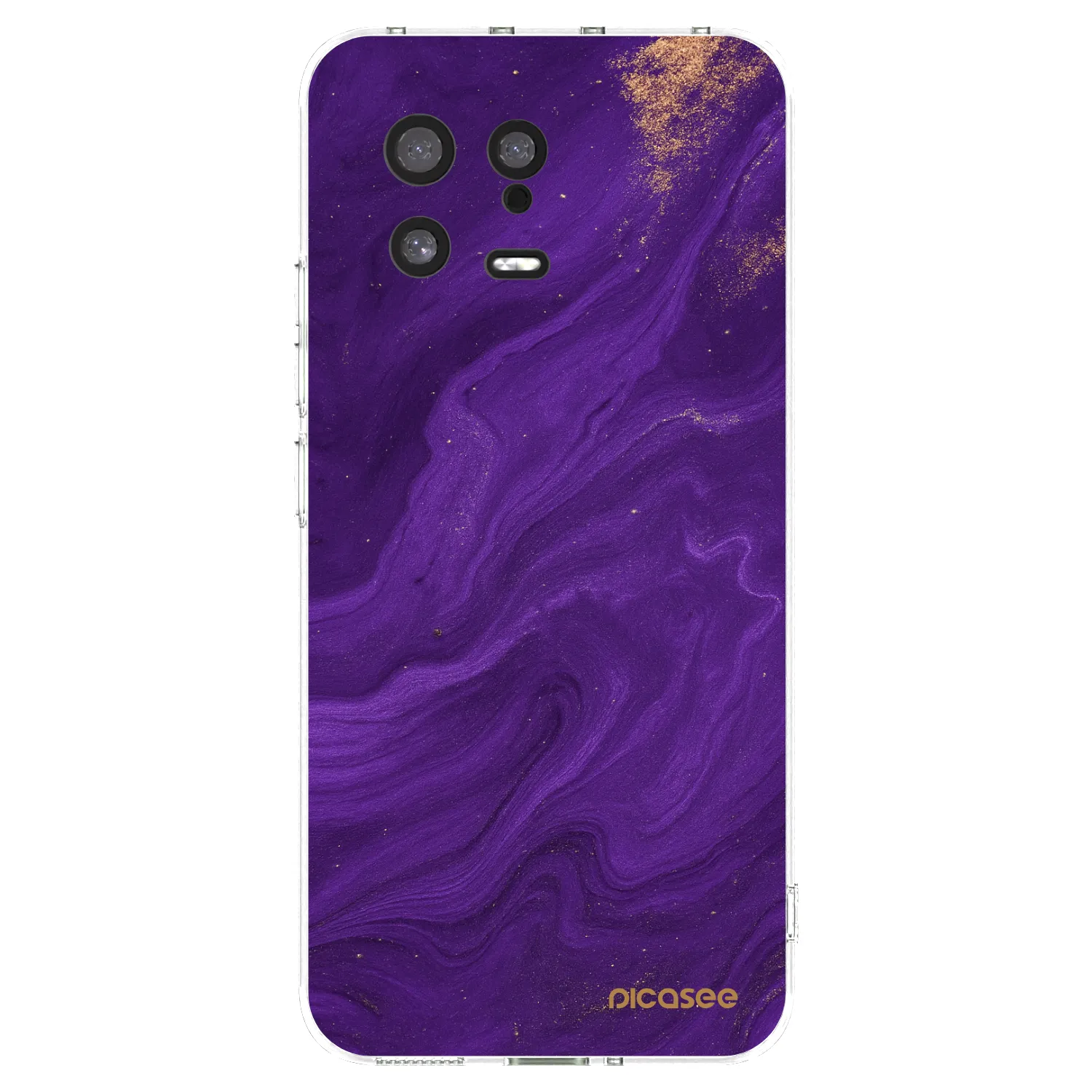 Picasee husă transparentă din silicon pentru Xiaomi 13 - Purple