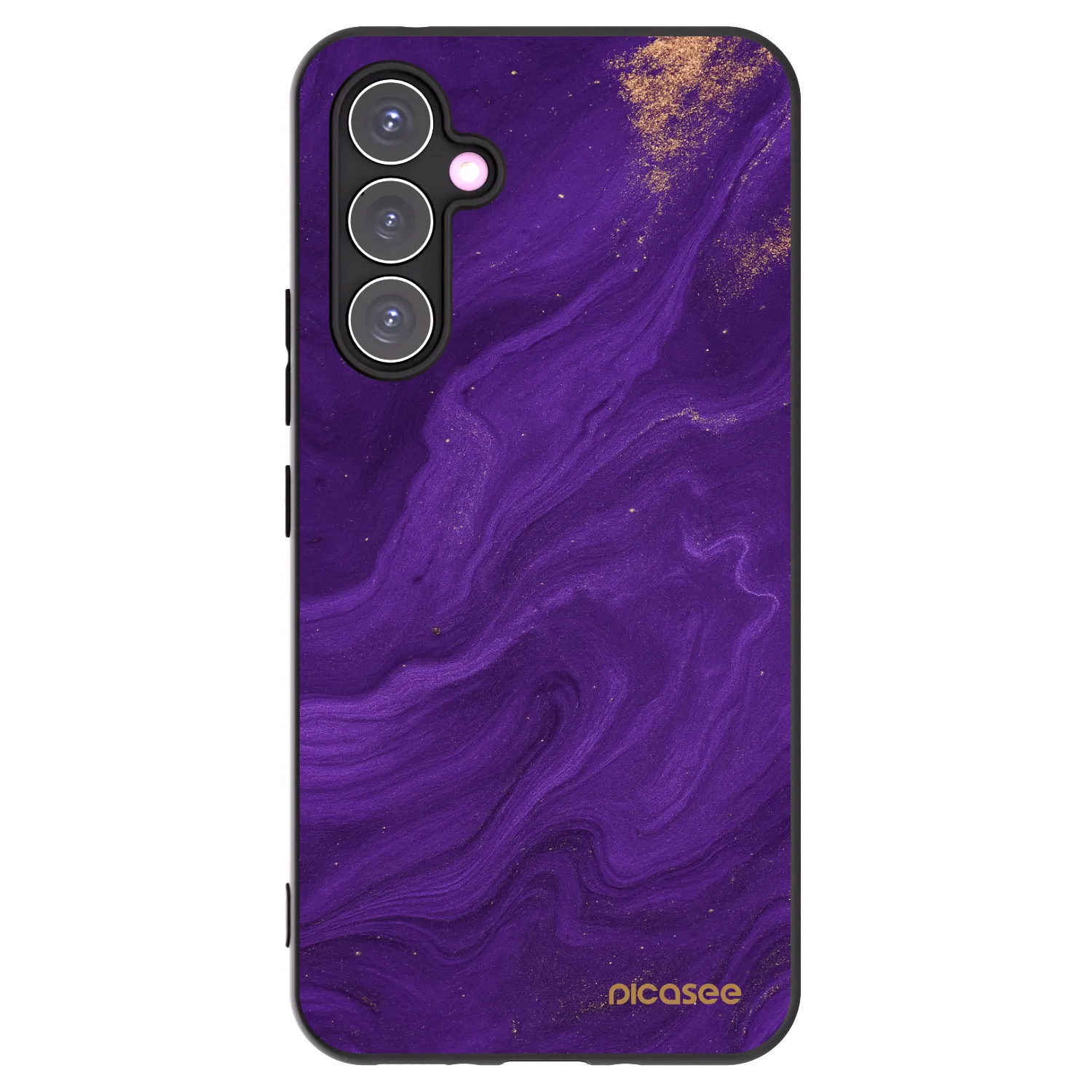 Picasee husă neagră din silicon pentru Samsung Galaxy A54 5G A546B - Purple