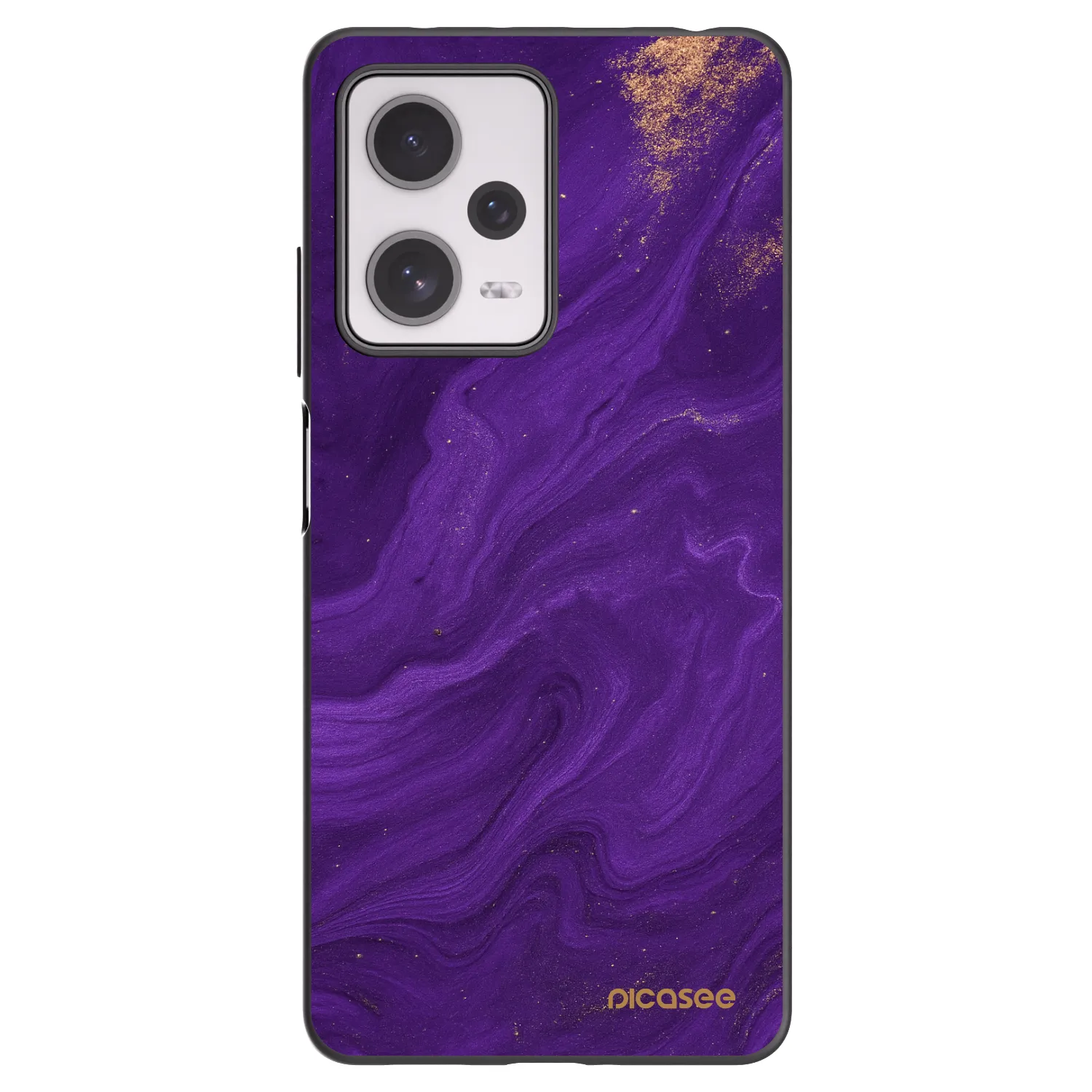 Picasee husă neagră din silicon pentru Xiaomi Redmi Note 12 Pro+ 5G - Purple