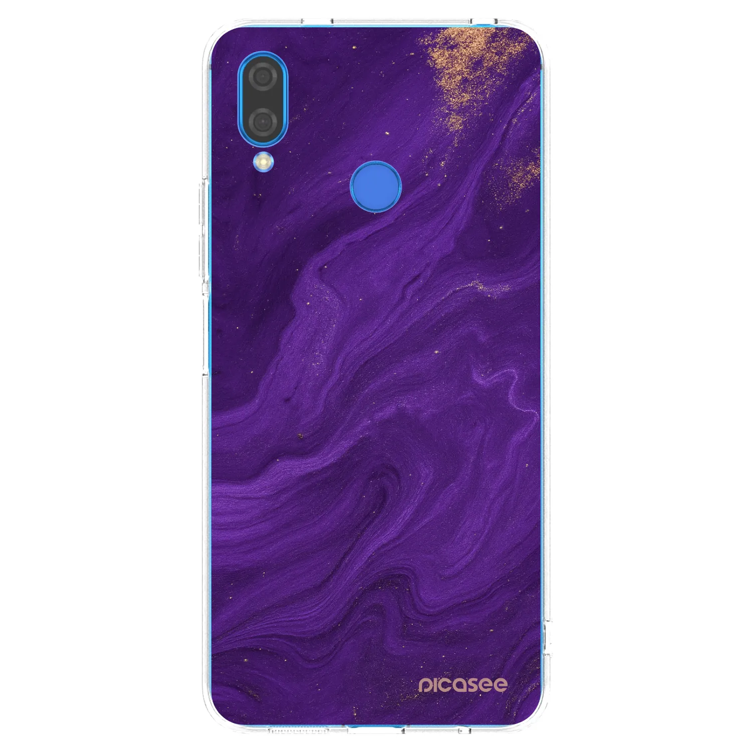 Picasee husă transparentă din silicon pentru Huawei Nova 3i - Purple