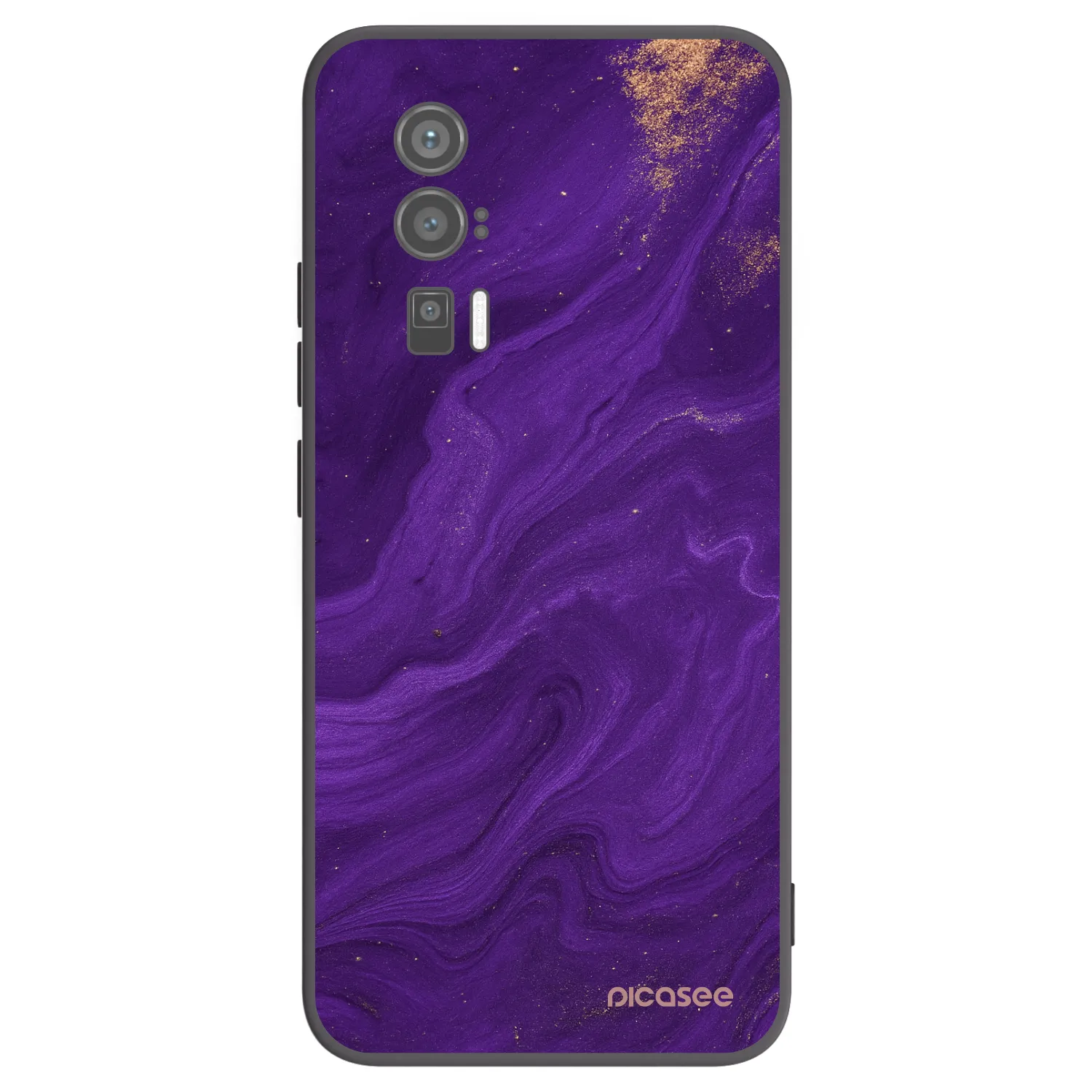 Picasee husă neagră din silicon pentru Xiaomi Poco F5 Pro 5G - Purple
