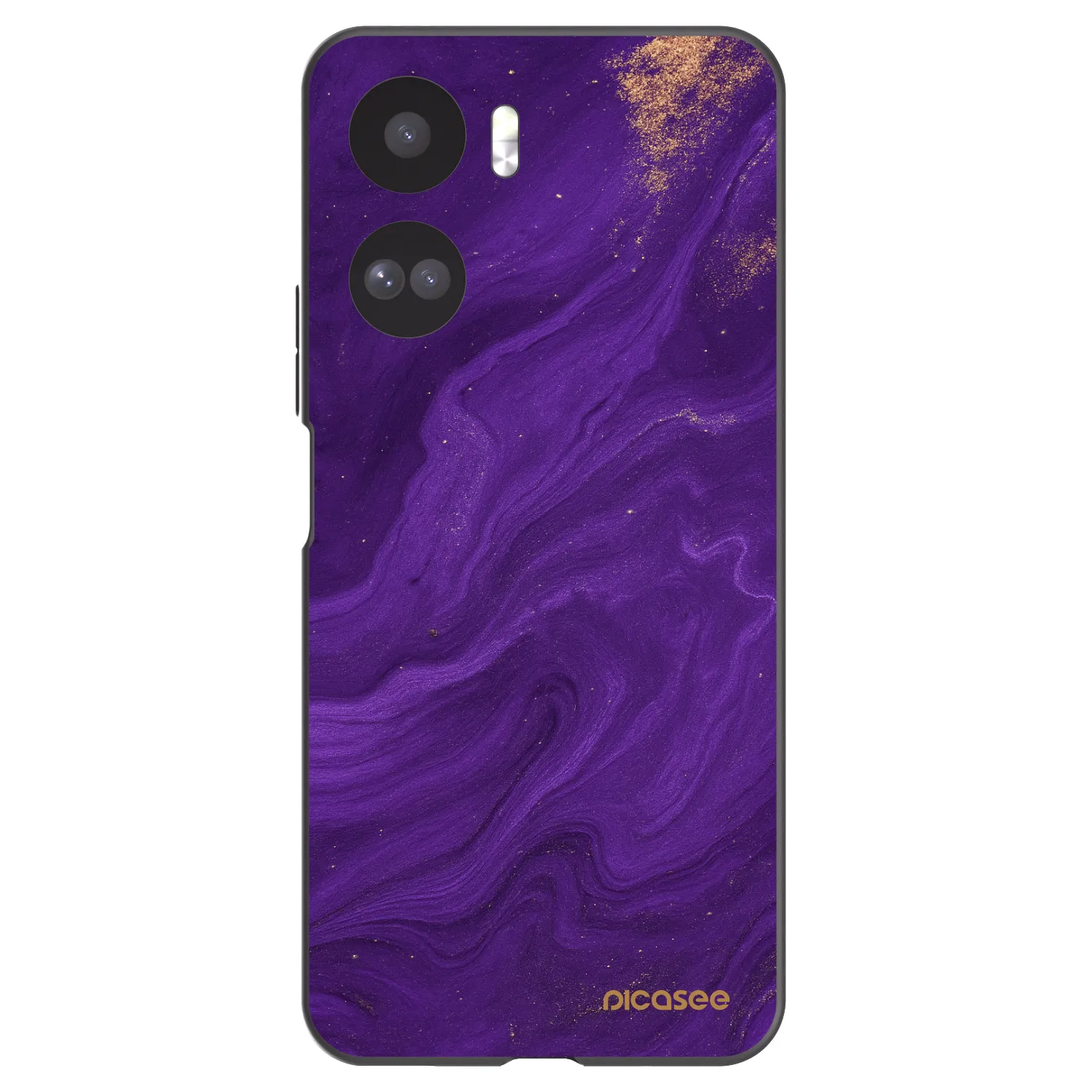 Picasee husă neagră din silicon pentru Honor 90 Lite 5G - Purple