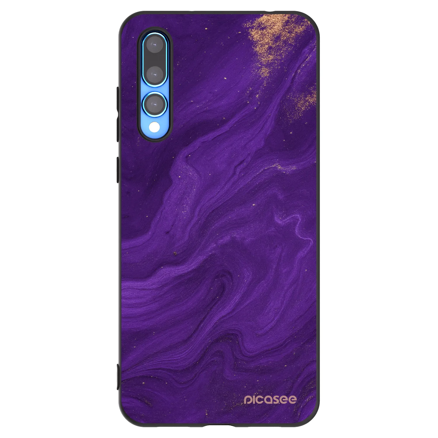Picasee husă neagră din silicon pentru Huawei P20 Pro - Purple