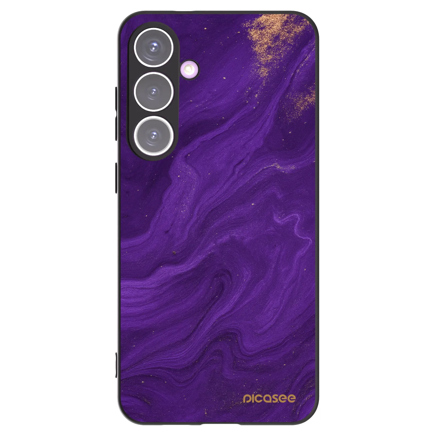 Picasee husă neagră din silicon pentru Samsung Galaxy S24+ S926B 5G - Purple