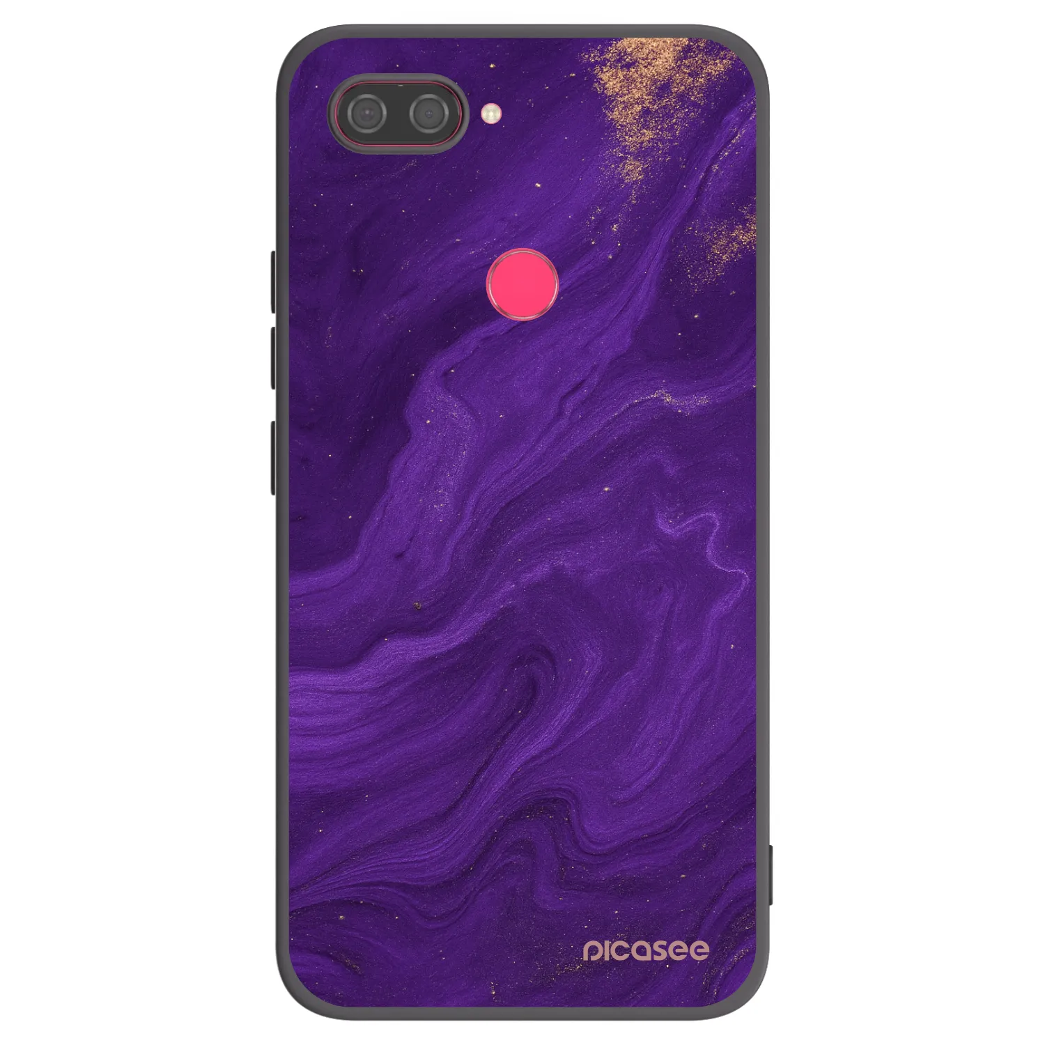 Picasee husă neagră din silicon pentru Xiaomi Mi 8 Lite - Purple