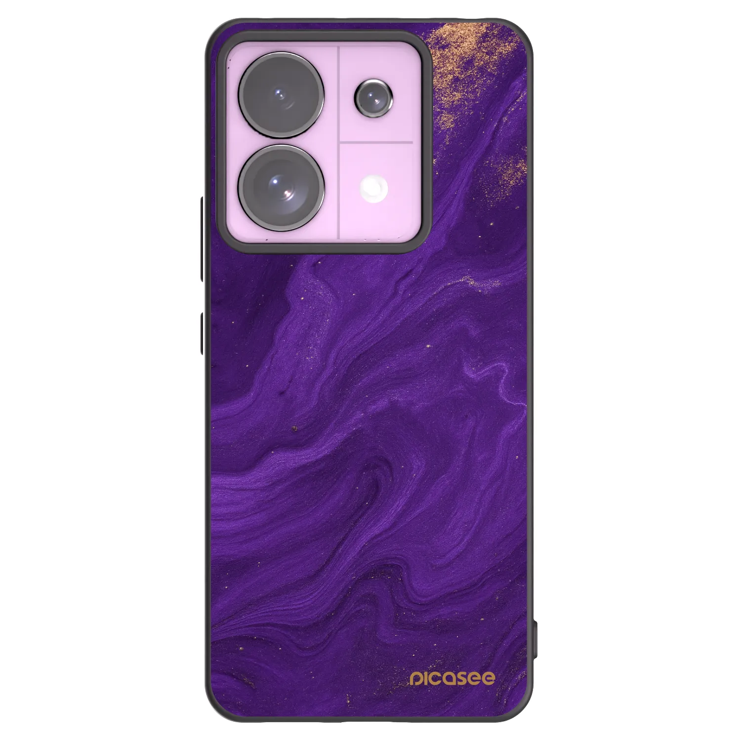 Picasee husă neagră din silicon pentru Xiaomi Redmi Note 13 Pro 5G - Purple