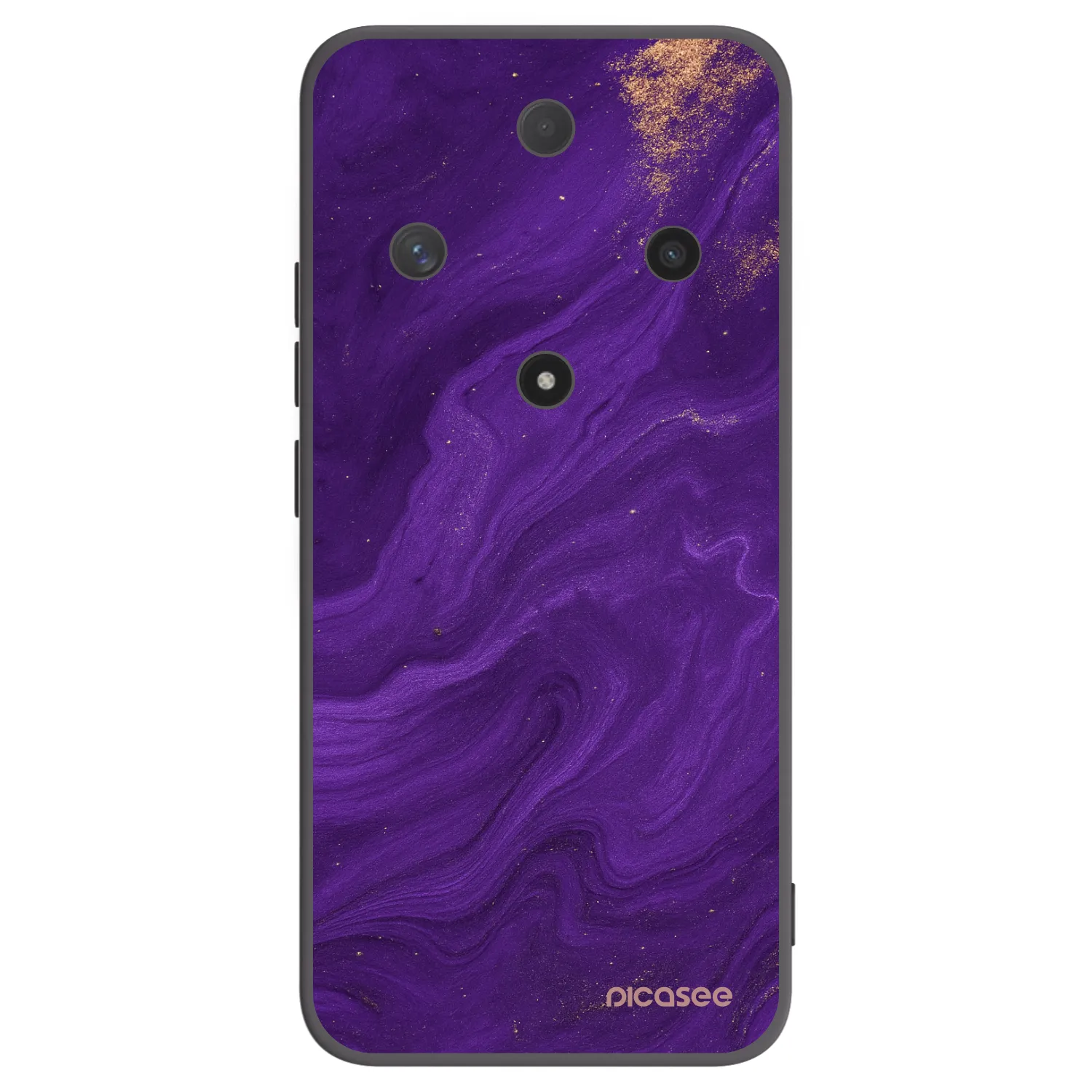 Picasee husă neagră din silicon pentru Honor Magic6 Lite 5G - Purple