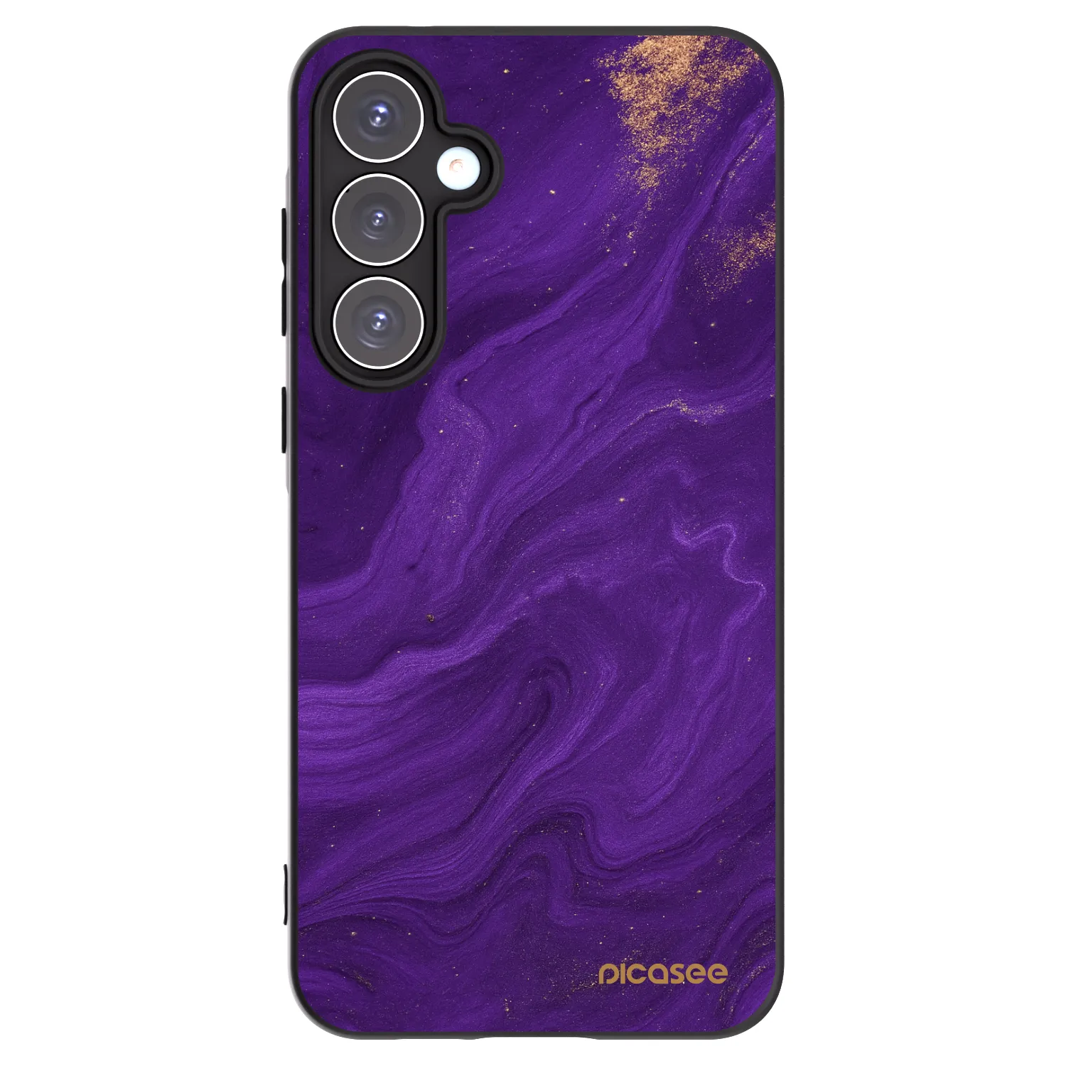 Picasee husă neagră din silicon pentru Samsung Galaxy A55 5G A556B - Purple