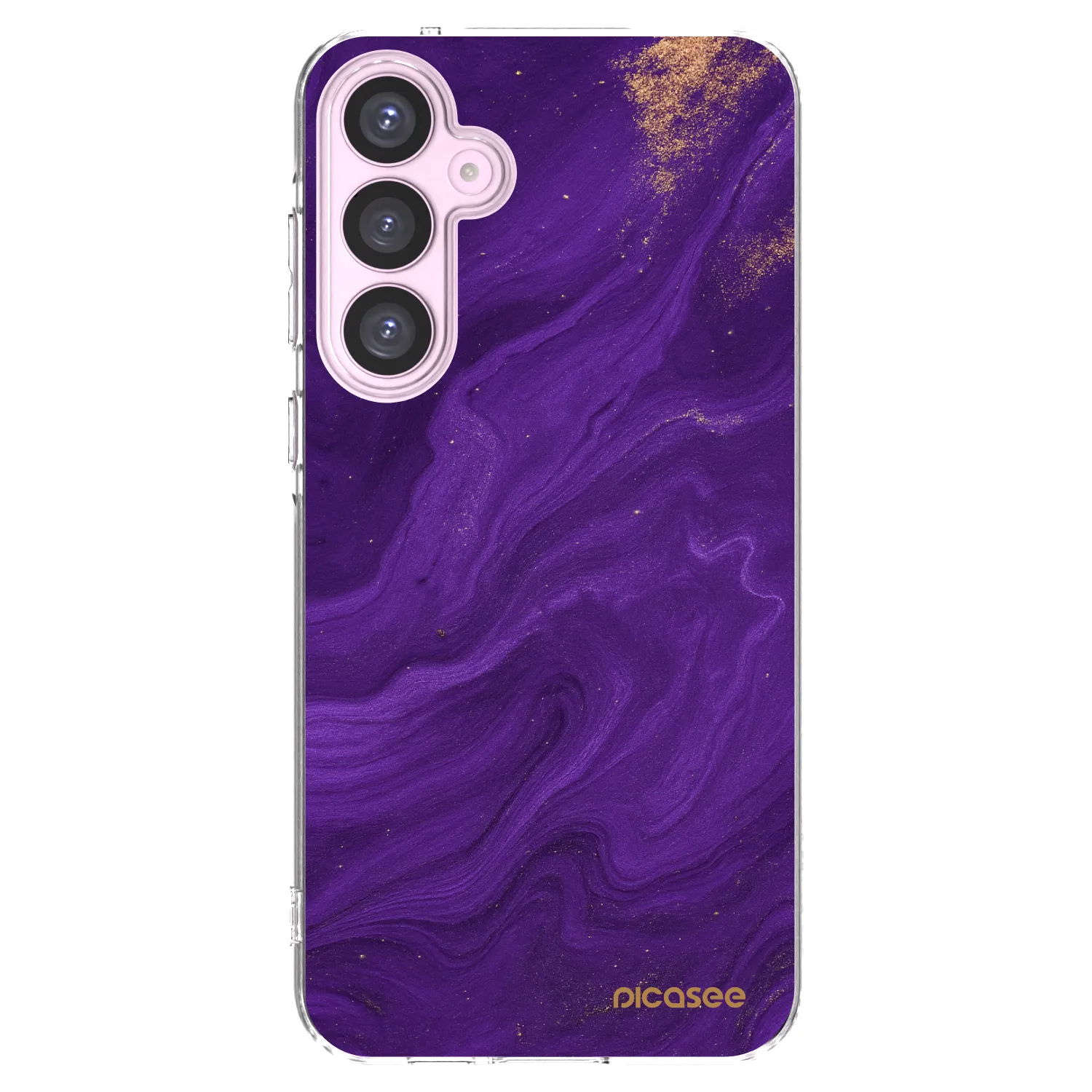 Picasee husă transparentă din silicon pentru Samsung Galaxy A55 5G A556B - Purple